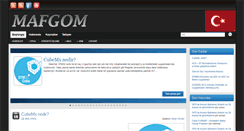 Desktop Screenshot of mafgom.com